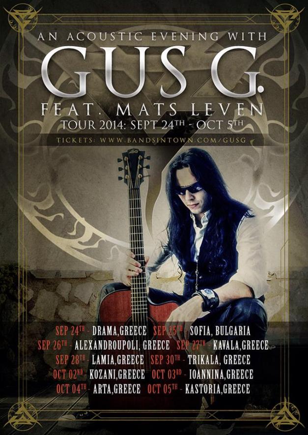 Gus G Acoustic Tour 2014