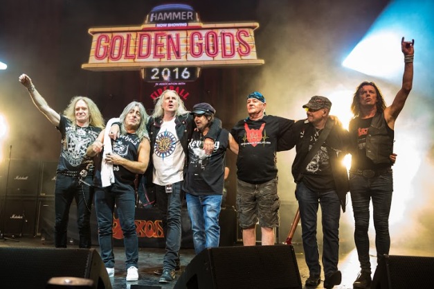 Tribute To Lemmy Golden Gods 2016